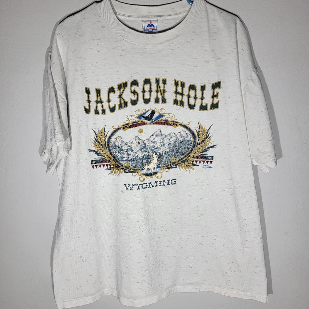 🦬1994 H.L. MILLER JACKSON HOLE WYOMING T🦬